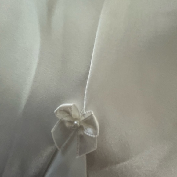 Stunning soft light ivory Dentelle negligee - NWT - size large - Picture 12 of 14